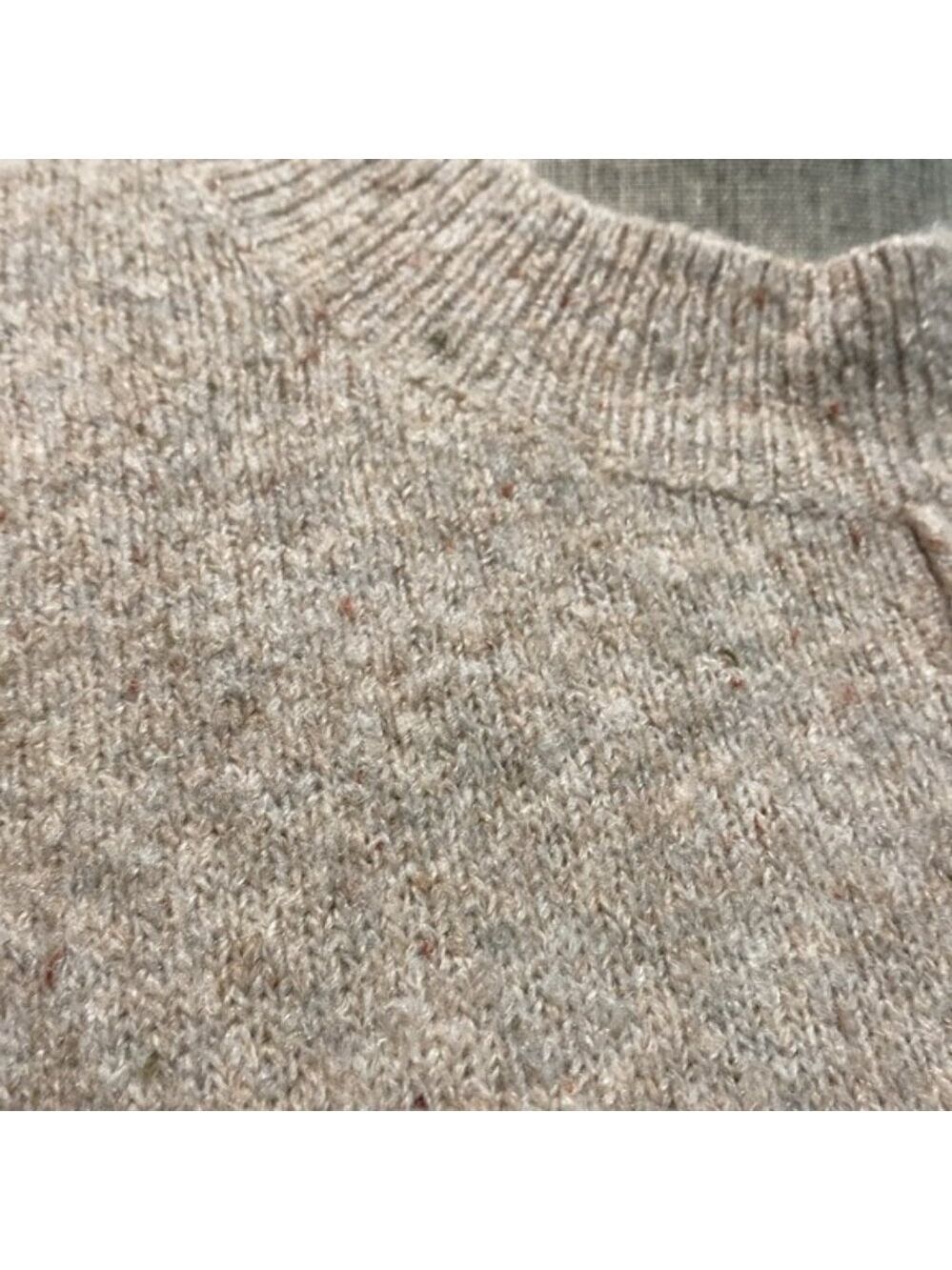 Roots Wool Sweater Oversized Jumper preppy Quiet Luxury - Picture 8 of 13